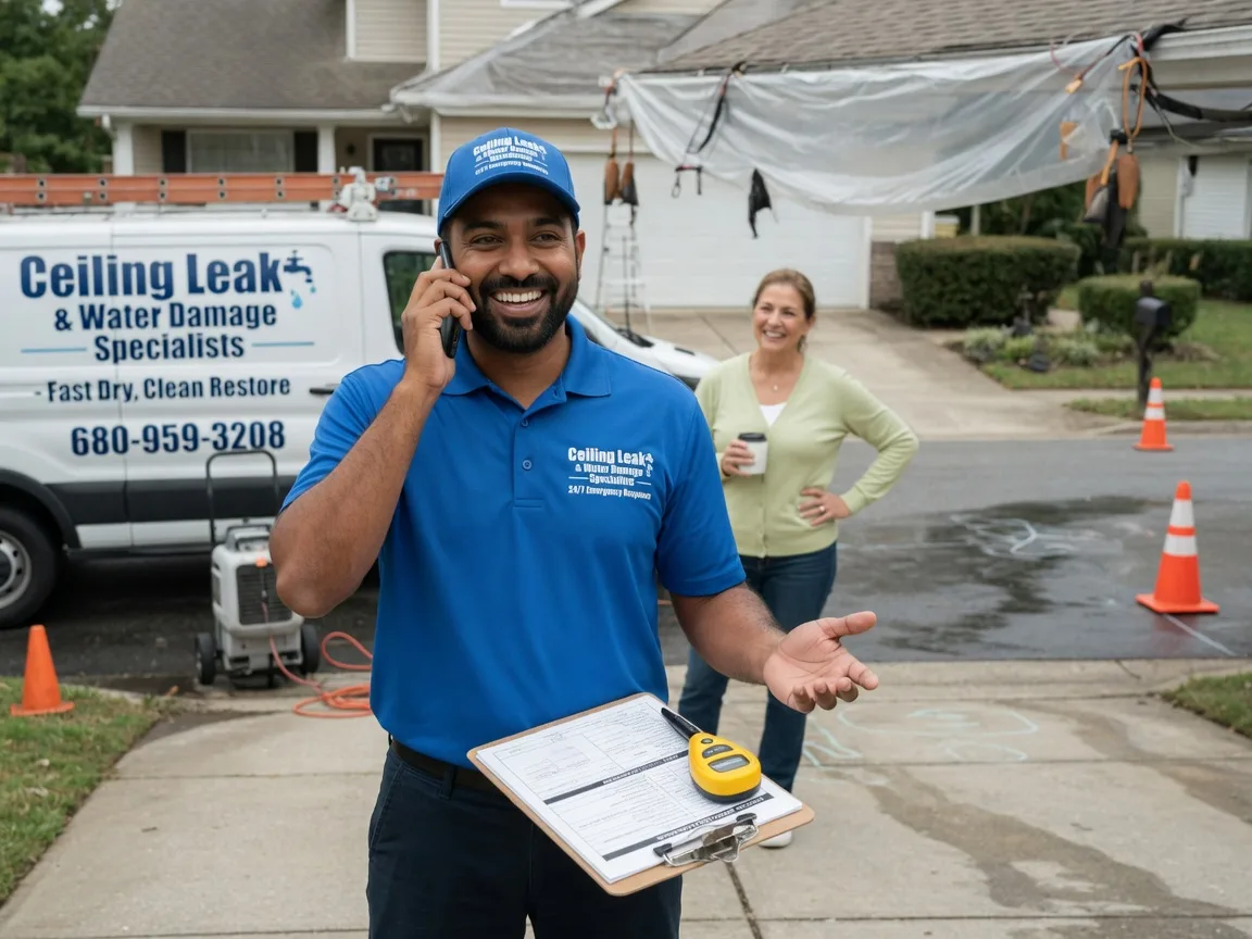 Ceiling Leak Cleanup Grenloch, NJ FAQs